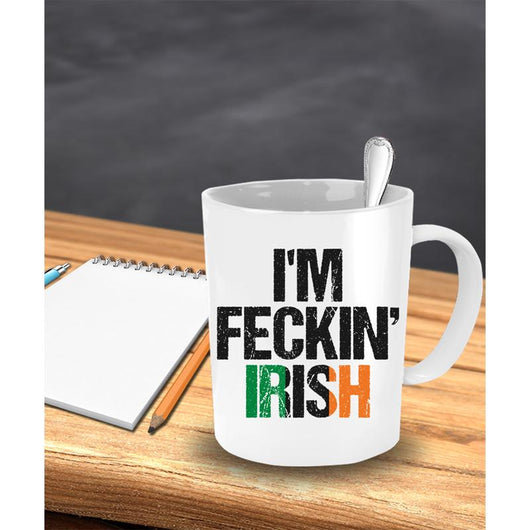 St Patrick's Feckin Irish Coffee Mug, mugs - Daily Offers And Steals