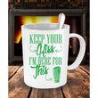 St Patrick's Day Keep Your Kiss Mug, mugs - Daily Offers And Steals
