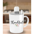 Thankful Thanksgiving Ceramic Coffee Mug, mugs - Daily Offers And Steals