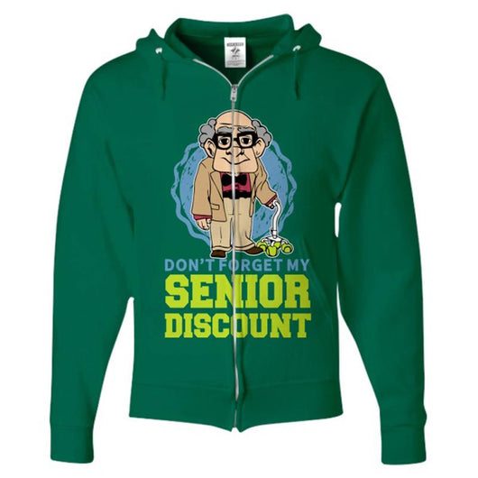 Senior Discount Zip Up Hoodie, Shirts And Tops - Daily Offers And Steals