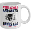 Four Score Seven Beers 4th Of July Coffee Mug, mugs - Daily Offers And Steals