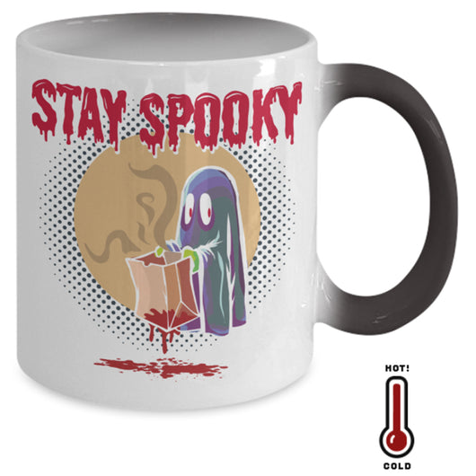 halloween ghost mug