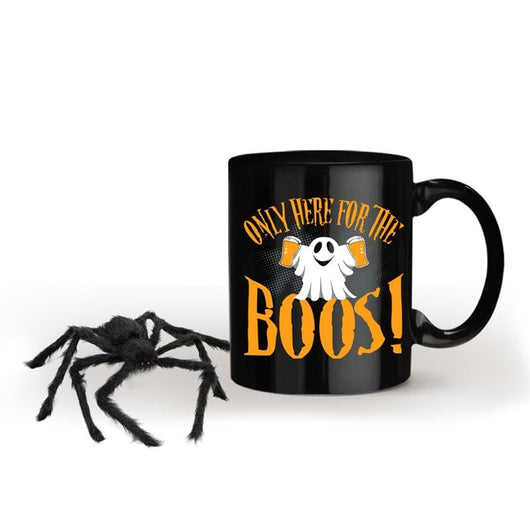 Only Here for The Boos Halloween Holiday Coffee Mug, mugs - Daily Offers And Steals