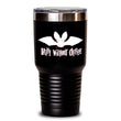 Batty Without Coffee Halloween Novelty Tumbler Gift