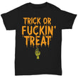 Trick or Treat Halloween Shirt With Saying, Shirts and Tops - Daily Offers And Steals