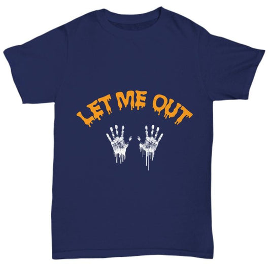 Let Me Out Halloween Design Idea Shirt Sale, Shirts and Tops - Daily Offers And Steals