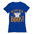 Only Here for The Boos Ladies Halloween Tee Shirt, Shirts and Tops - Daily Offers And Steals