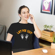 Let Me Out Cute Ladies Halloween T-Shirt, mugs - Daily Offers And Steals
