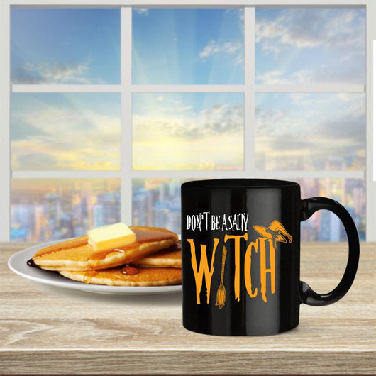 Don't Be A Salty Witch Halloween Mug, mugs - Daily Offers And Steals