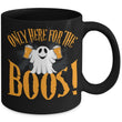 Only Here for The Boos Halloween Holiday Coffee Mug, mugs - Daily Offers And Steals