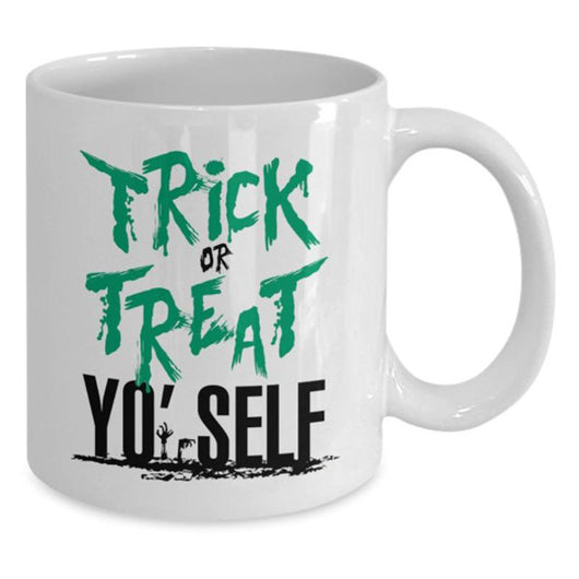 Trick Or Treat Yourself Halloween Mug, Coffee Mug - Daily Offers And Steals