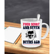 Four Score Seven Beers 4th Of July Coffee Mug, mugs - Daily Offers And Steals