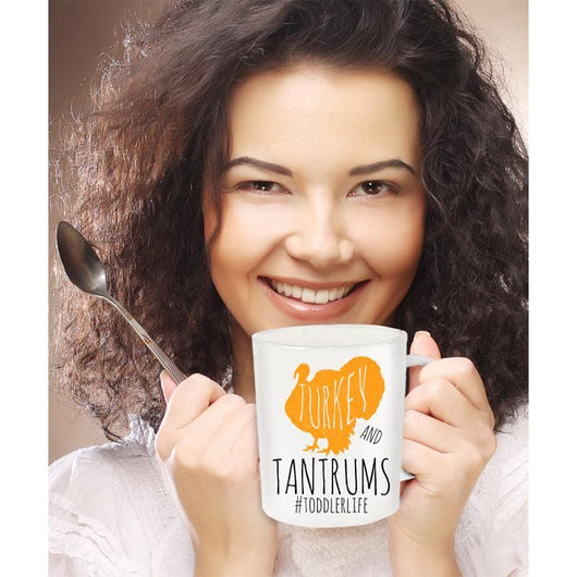 Turkey Tantrum Thanksgiving Holiday Coffee Mug, mugs - Daily Offers And Steals