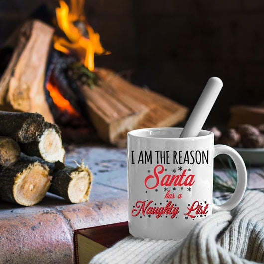 I Am The Reason Santa Christmas Holiday Sale, mugs - Daily Offers And Steals