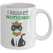 I Regret Nothing Christmas Cat Coffee Mug, mugs - Daily Offers And Steals