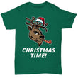Reindeer Christmas Time Holiday Shirt, Shirts and Tops - Daily Offers And Steals