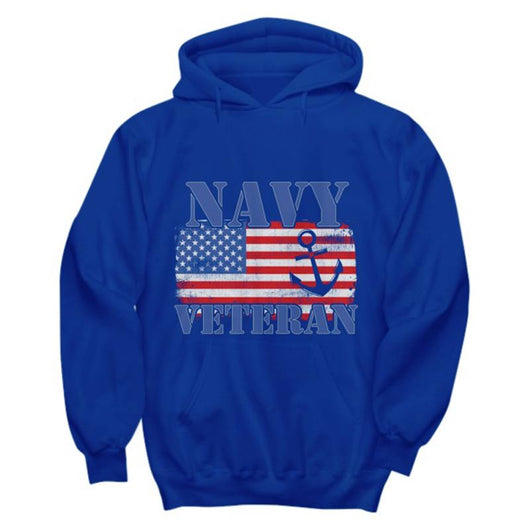Proud Navy Veteran Pullover Hoodie, Shirt and Tops - Daily Offers And Steals
