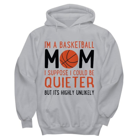 Basketball Mom Women's Pullover Hoodie, Shirts and Tops - Daily Offers And Steals