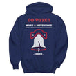 Go Vote Make A Difference Cheap Pullover Hoodies, Shirts and Tops - Daily Offers And Steals