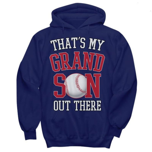 Cool Baseball Grandson Pullover Hoodie, Shirts and Tops - Daily Offers And Steals