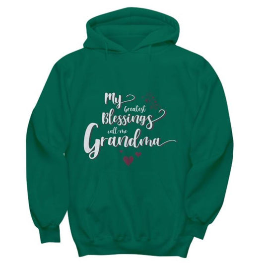 Greatest Blessings Call Me Nana Pullover Hoodie, Shirts and Tops - Daily Offers And Steals