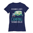 Husband and Wife Camping Women's Tshirts, Shirts And Tops - Daily Offers And Steals