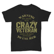My Mom Is A Crazy Veteran Unisex Shirt, Shirts And Tops - Daily Offers And Steals