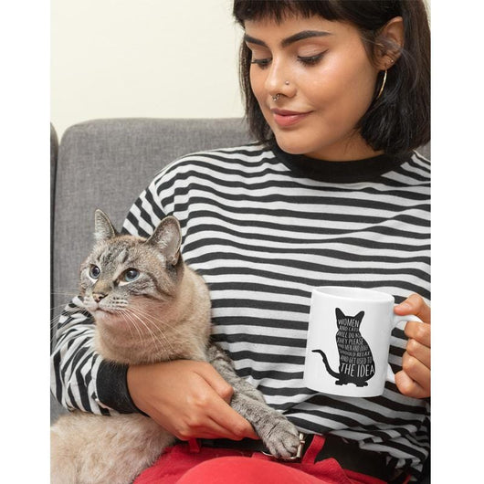 Women and Cats Lover Coffee Mug, mugs - Daily Offers And Steals
