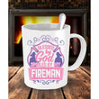 Spoiled By Fireman Novelty Coffee Mug, mug - Daily Offers And Steals