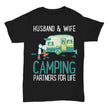 Husband Wife Men Women Casual Camping Shirt, Shirts and Tops - Daily Offers And Steals
