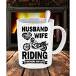 Husband Wife Riding Partners Novelty Coffee Mug, Coffee Mug - Daily Offers And Steals