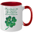 irish drinking mug