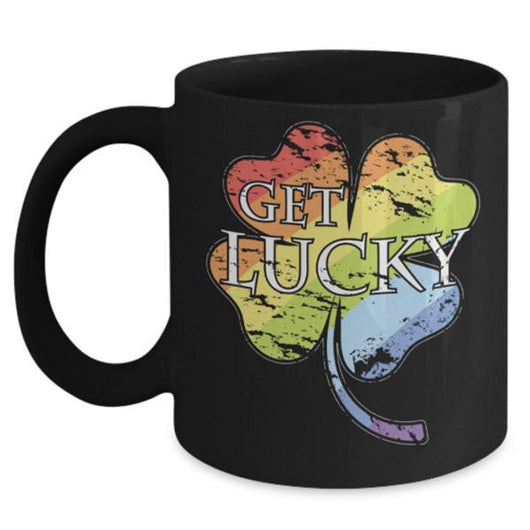 Irish Get Lucky St Patrick's Gift Mug, Coffee Mug - Daily Offers And Steals