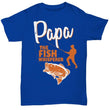 Papa The Fish Whisperer Novelty Mens Fishing T-Shirt, Shirts and Tops - Daily Offers And Steals