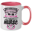 Nurse Title Earned Novelty Two Toned Coffee Mug, mugs - Daily Offers And Steals