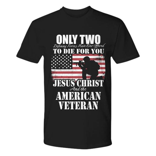 Jesus Christ & Veterans Men's Casual Shirt, Shirts And Tops - Daily Offers And Steals