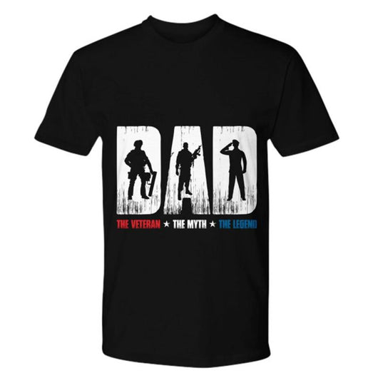 The Veteran Myth Legend Men's T Shirt, Shirts and Tops - Daily Offers And Steals