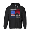 veteran black hoodie