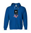 army veteran zip hoodie