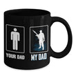 Your Dad My Dad Veteran Coffee Mug, Coffee Mug - Daily Offers And Steals