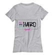 Hard Mom Women's Novelty T-Shirt, Shirts and Tops - Daily Offers And Steals