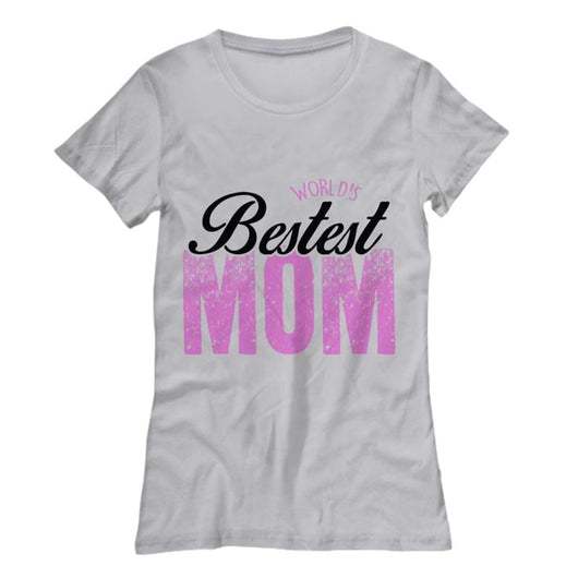 Bestest Mom Womens Casual T Shirt, Shirts And Tops - Daily Offers And Steals
