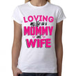 Loving Mommy Wife Mom Women's T-Shirt, Shirts And Tops - Daily Offers And Steals