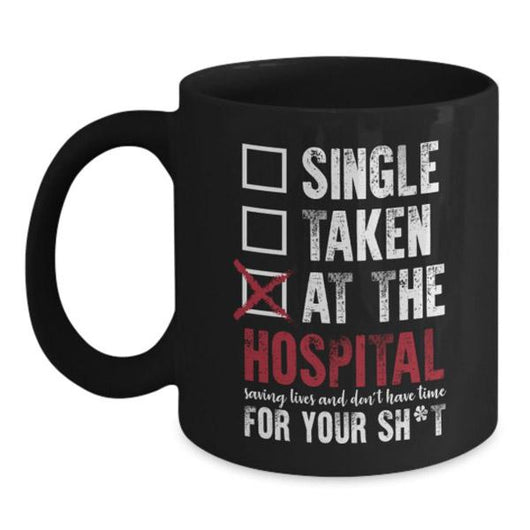 Saving Lives Nurse Coffee Mug Saying, Coffee Mug - Daily Offers And Steals