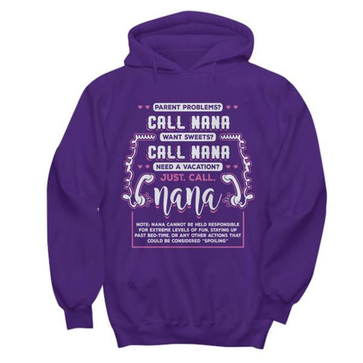 Cool Call Me Nana Personalized Hoodie, Shirts And Tops - Daily Offers And Steals