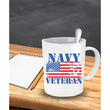 navy dad mug