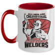 Few Become Welders Novelty Two-Toned Coffee Mug, mugs - Daily Offers And Steals