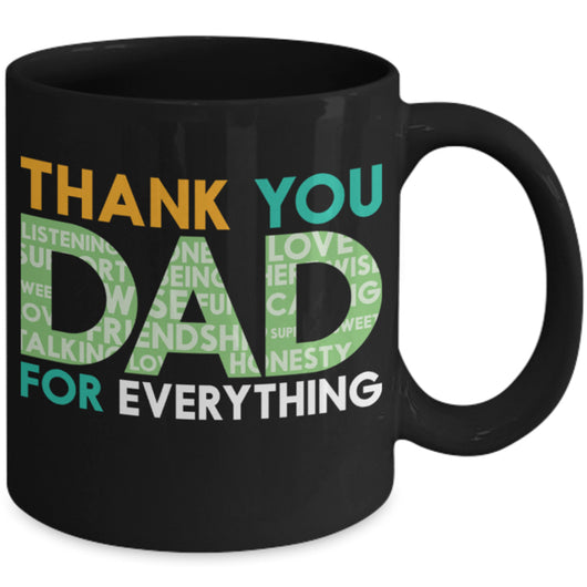 Thank Dad Mug Design, Coffee Mug - Daily Offers And Steals