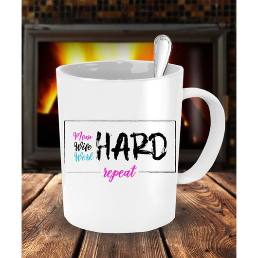 Mom Hard Novelty Coffee Mug, mugs - Daily Offers And Steals