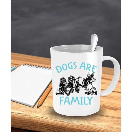 Dogs Are Family Novelty Coffee Mug, mug - Daily Offers And Steals